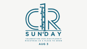 CR1 Sunday Announcement Slide