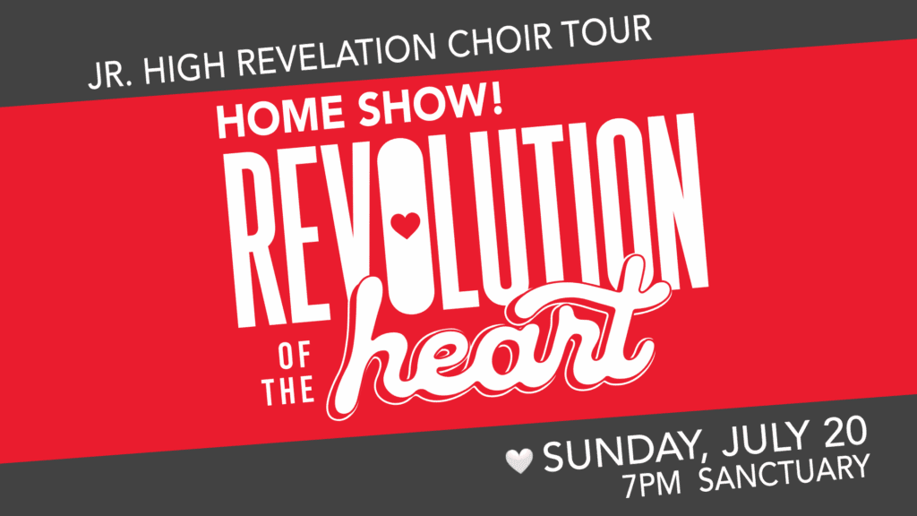 Jr. High Revelation Choir Tour Home Show! Custer Road UMC Plano Texas