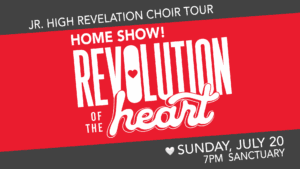 Jr. High Revelation Choir Tour Home Show! Custer Road UMC Plano Texas