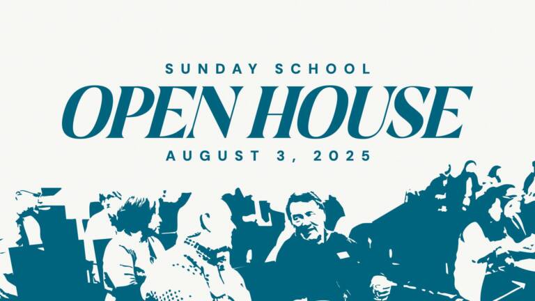 Sunday School Open House at Custer Road United Methodist Church, Plano Texas