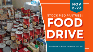 Food Drive supporting PISD Caring Place and God's Pantry Plano Texas